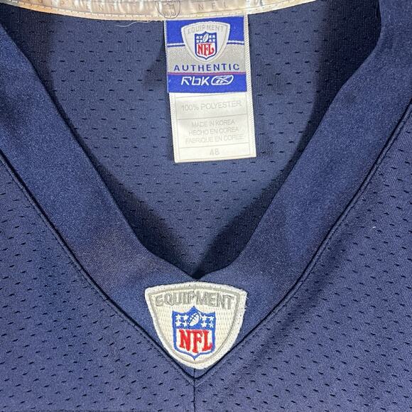 Stitched Reebok Barack Obama Chicago Bears Navy Blue NFL Football Jersey 48 XL - Picture 4 of 6